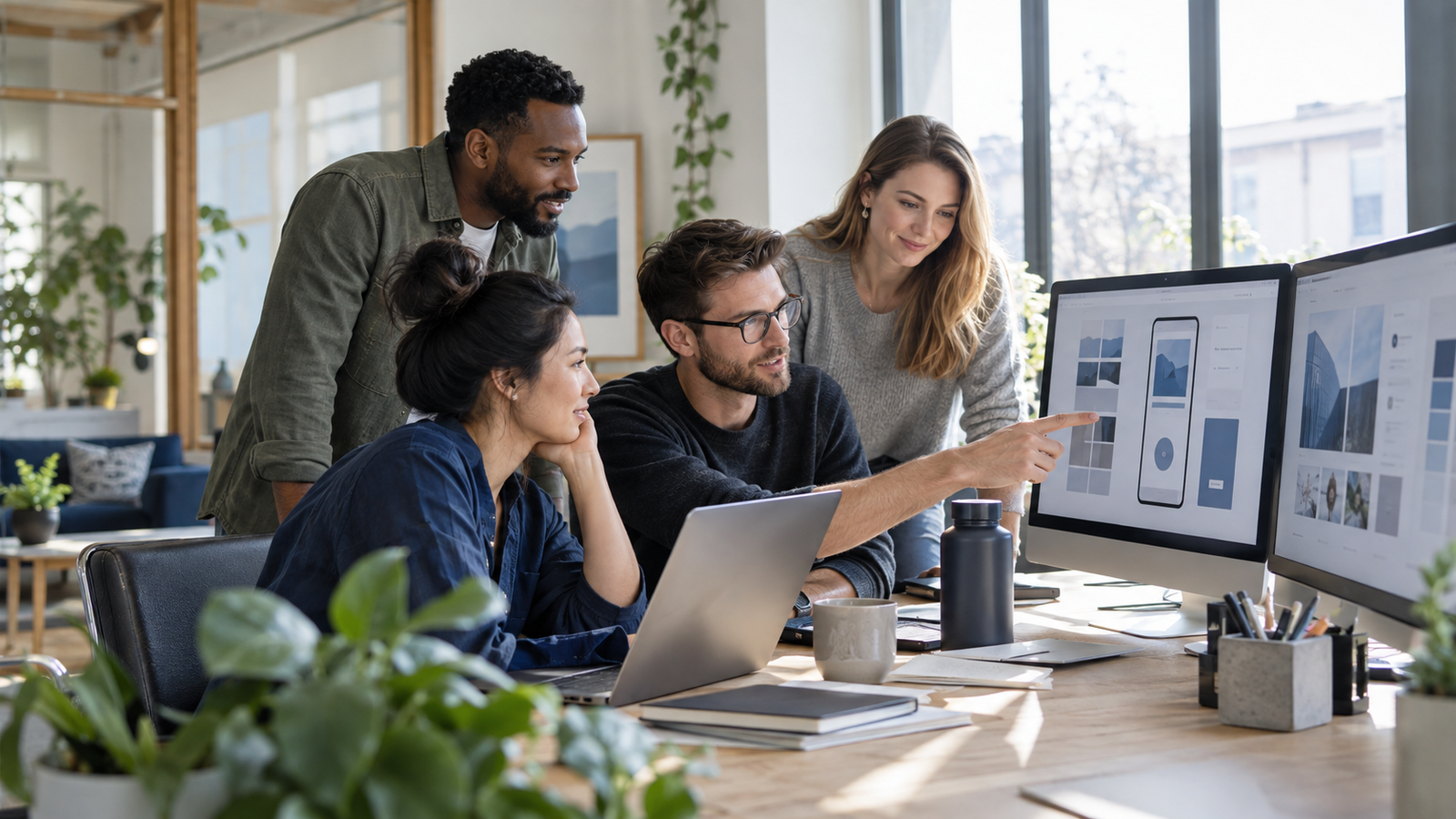 BigDoor specialists collaborating on product strategy and engineering